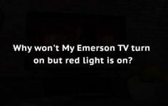 Emerson TV Power Light Blinking